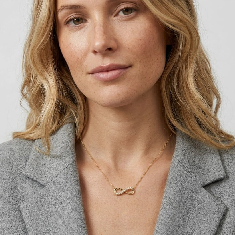 Eternal - Halsband med infinitysymbol