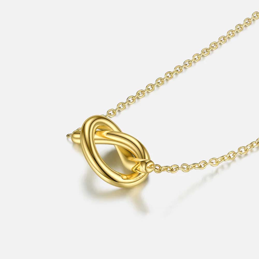 Everlink – Stilrent halsband med knutdetalj