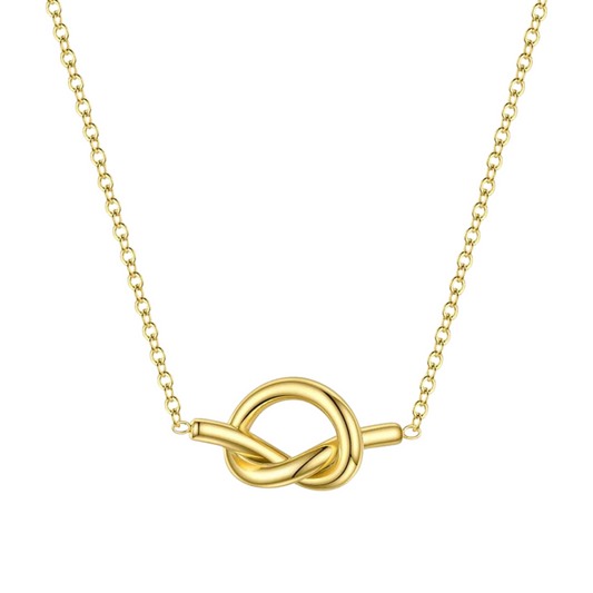 Everlink – Stilrent halsband med knutdetalj