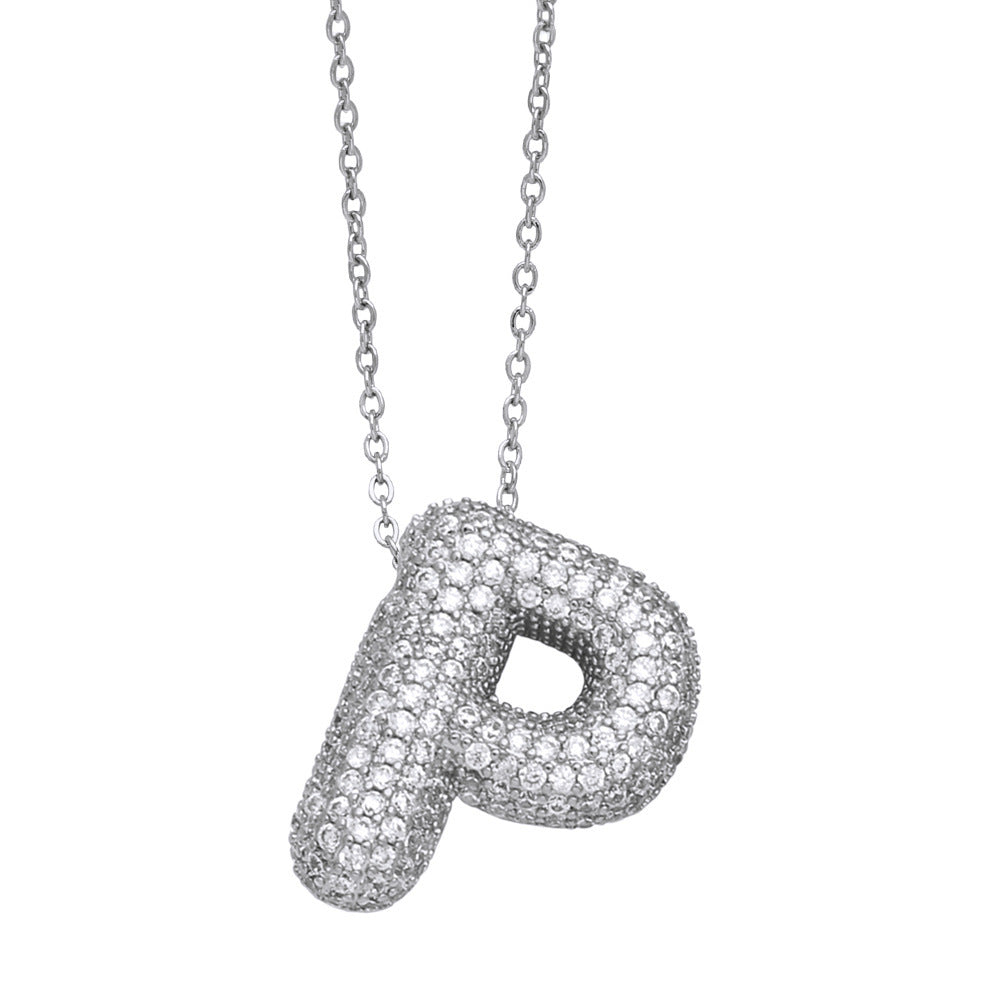 Luxe Initials - Halsband med chunky bokstavsdesign