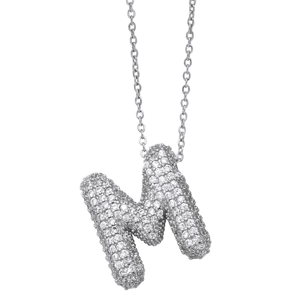 Luxe Initials - Halsband med chunky bokstavsdesign