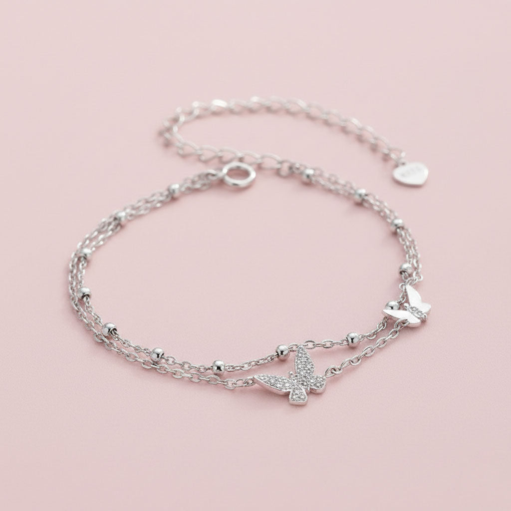 Flutter Charm - Armband med fjärilar