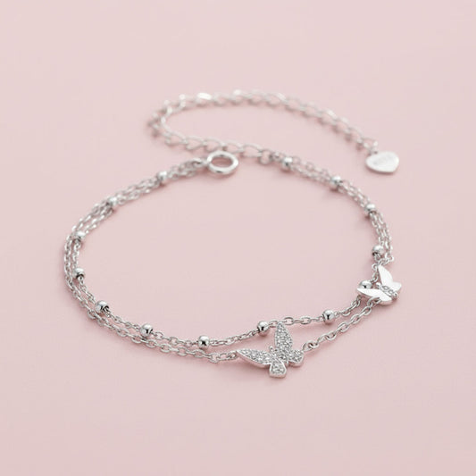 Flutter Charm - Armband med fjärilar