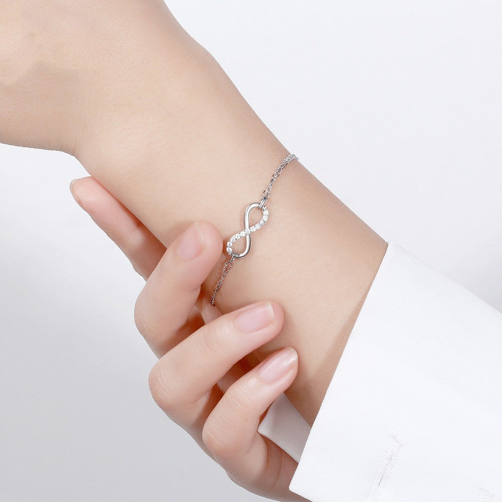 Forever - Armband med infinitysymbol