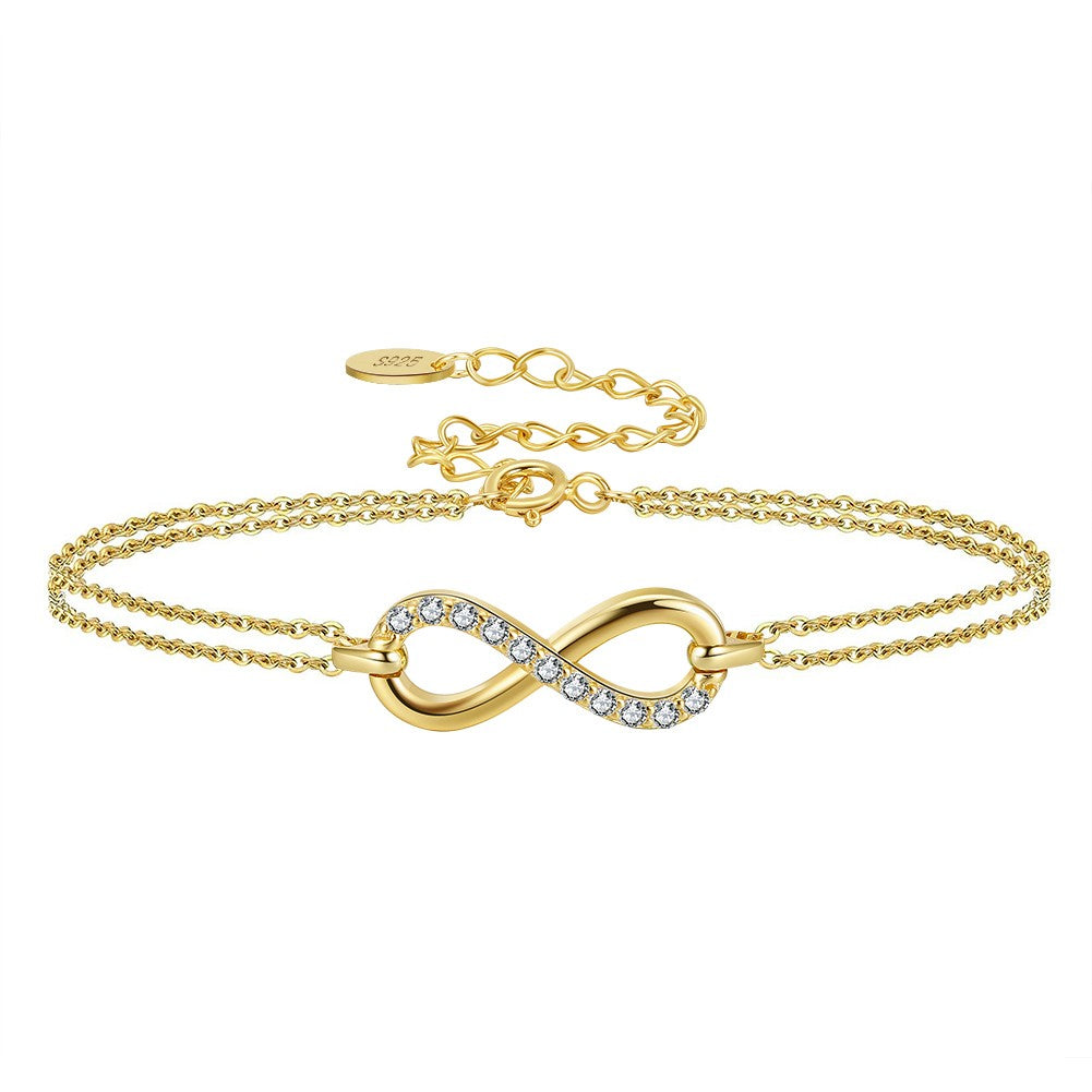 Forever - Armband med infinitysymbol