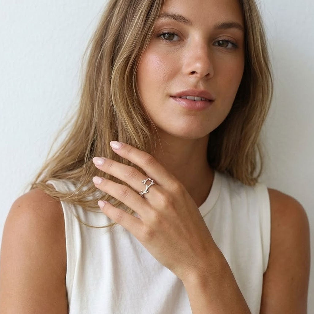 Grena - Justerbar ring med grendesign