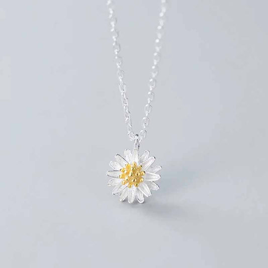 Daisy Flower - Halsband med tusensköna
