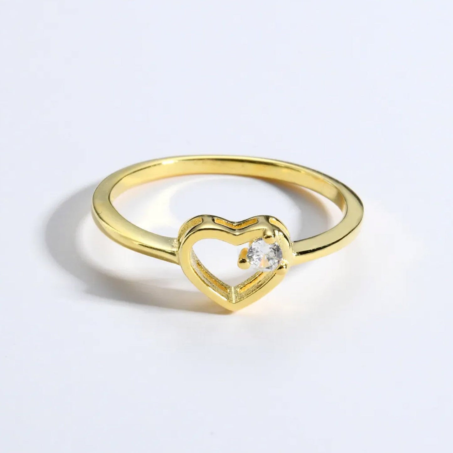 Heartbeat -  Ring med öppet hjärta