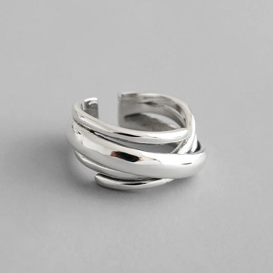 Hermine - Justerbar ring med flera banor