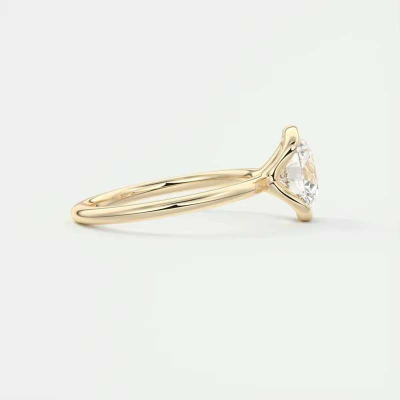 Imperial - Ring med moissaniteinfattning