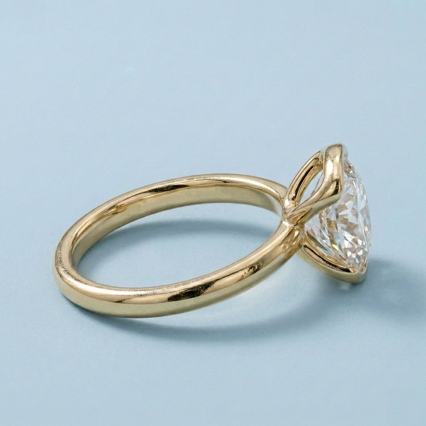 Imperial - Ring med moissaniteinfattning