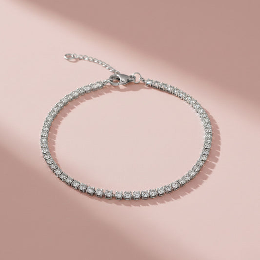 Inez - Tennisarmband med stenar