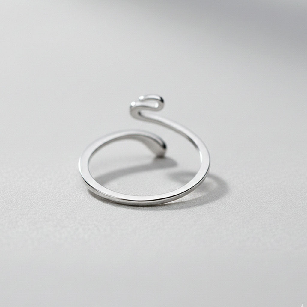 Kira - Justerbar ring med ormmotiv