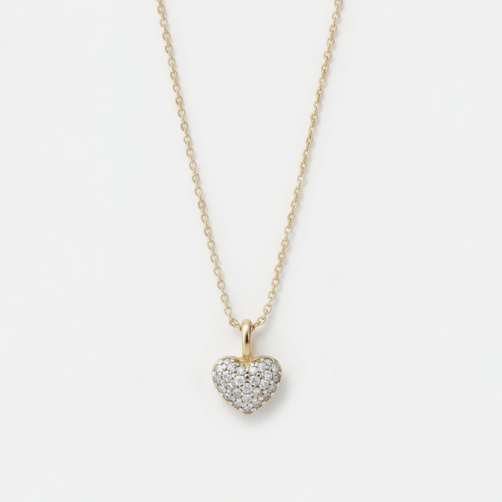 Brilliant Emblem - Halsband med gnistrande hjärta