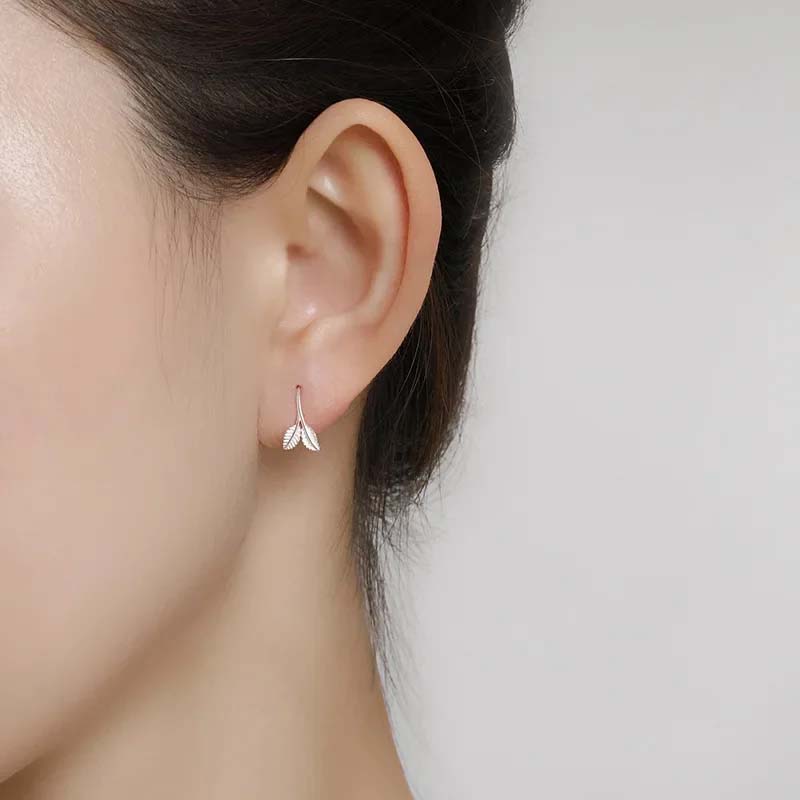 Leaf - Örhängen med lövmotiv