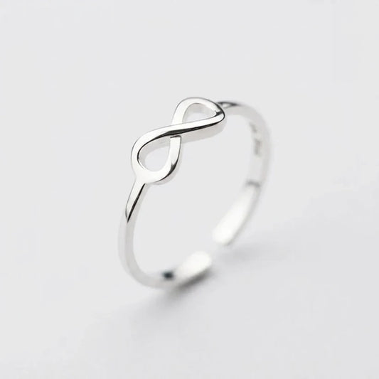 Lemniscate - Justerbar ring med infinitysymbol