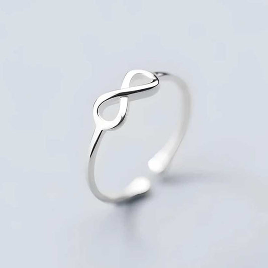 Lemniscate - Justerbar ring med infinitysymbol