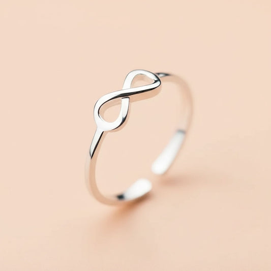 Lemniscate - Justerbar ring med infinitysymbol