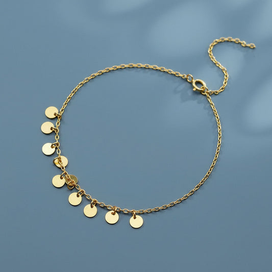 Lemonie - Armband med hängande cirkulär dekoration