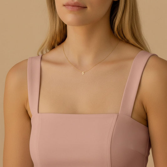 Letter - Halsband med bokstav