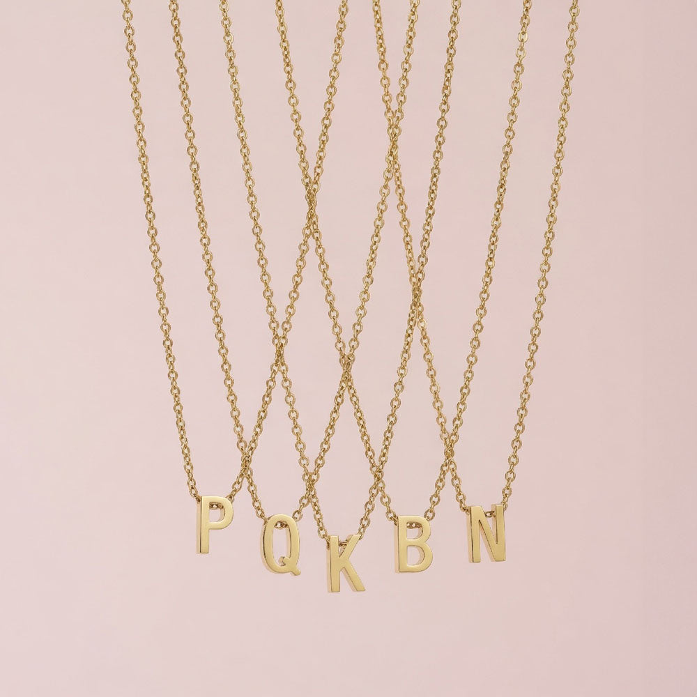 Letter - Halsband med bokstav