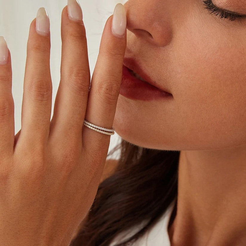 Lexie - Ring med stenar i olika färger