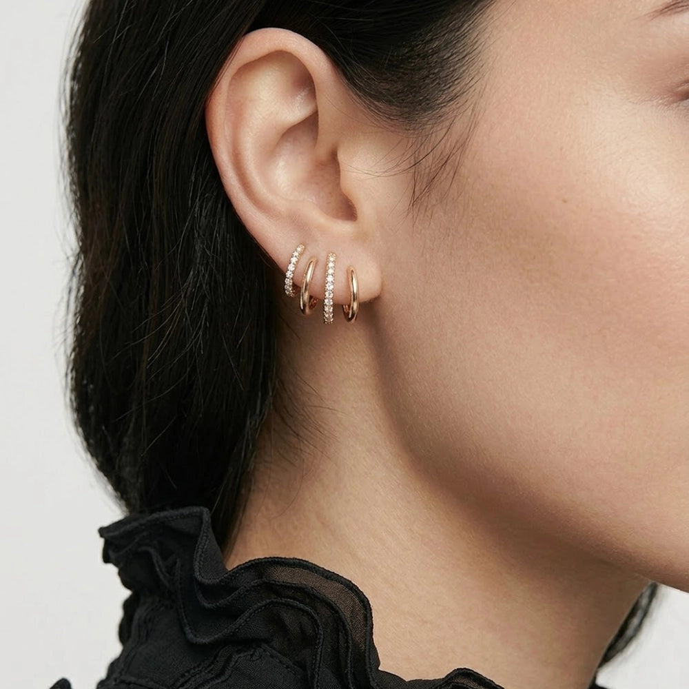 Livia - Unika örhängen med klodesign