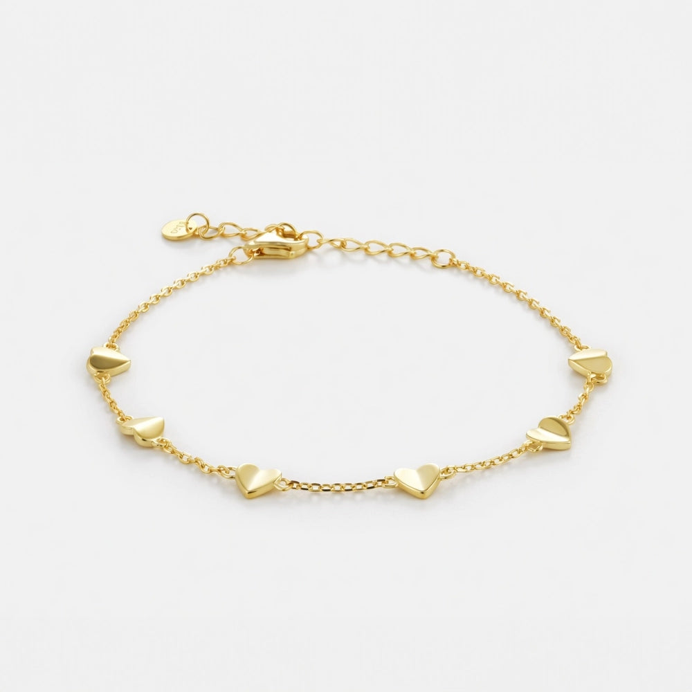 Lover's Link - Armband med hjärtformade detaljer