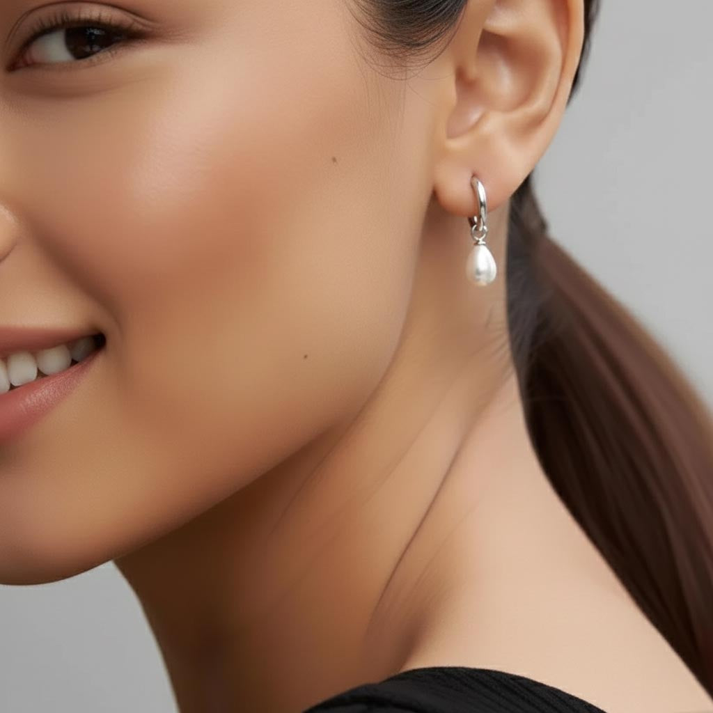 Lumo Pearl - Stilrena pärlörhängen