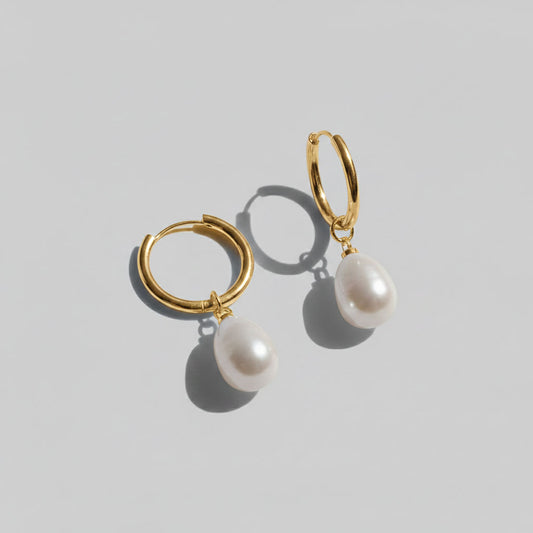 Lumo Pearl - Stilrena pärlörhängen