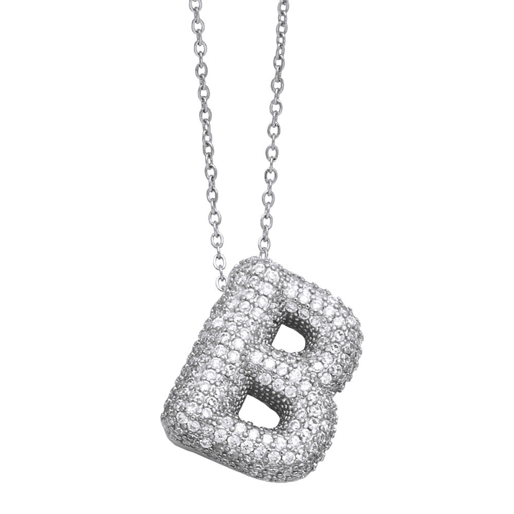 Luxe Initials - Halsband med chunky bokstavsdesign