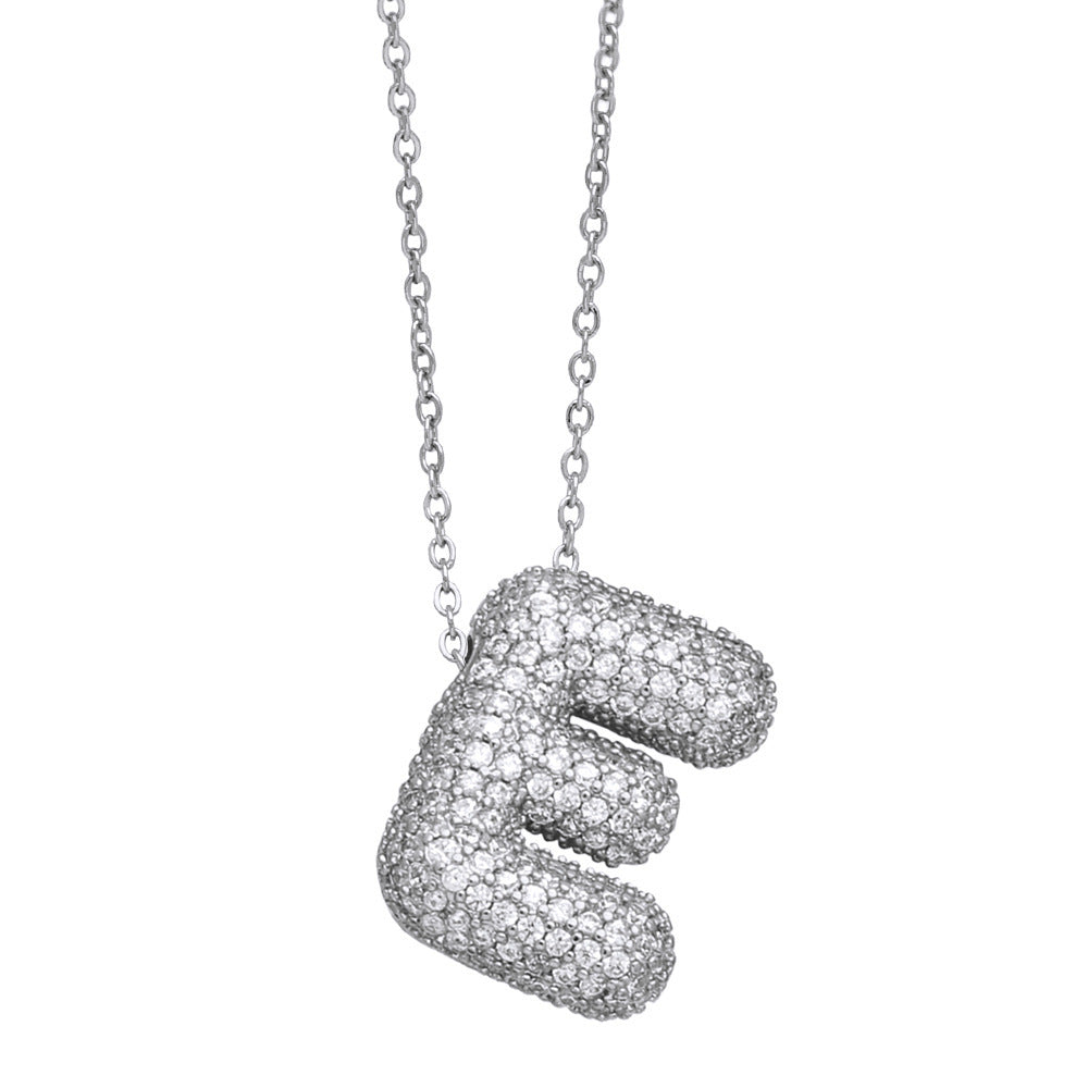 Luxe Initials - Halsband med chunky bokstavsdesign