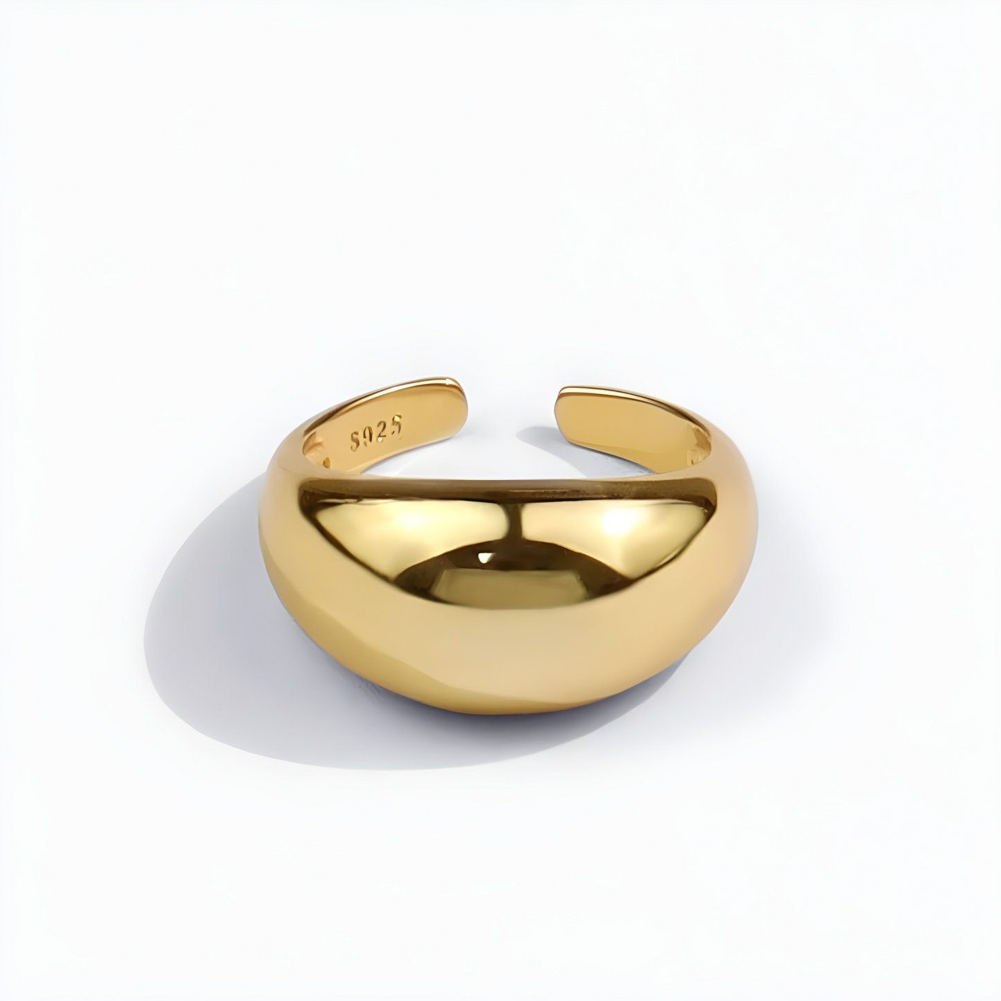 Mandy - Justerbar ring med bredare design