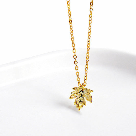 Maple - Halsband med lönnmotiv