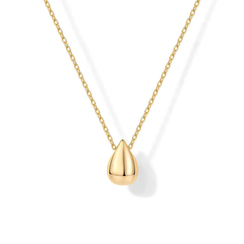 Naya - Halsband med litet droppformat hängsmycke