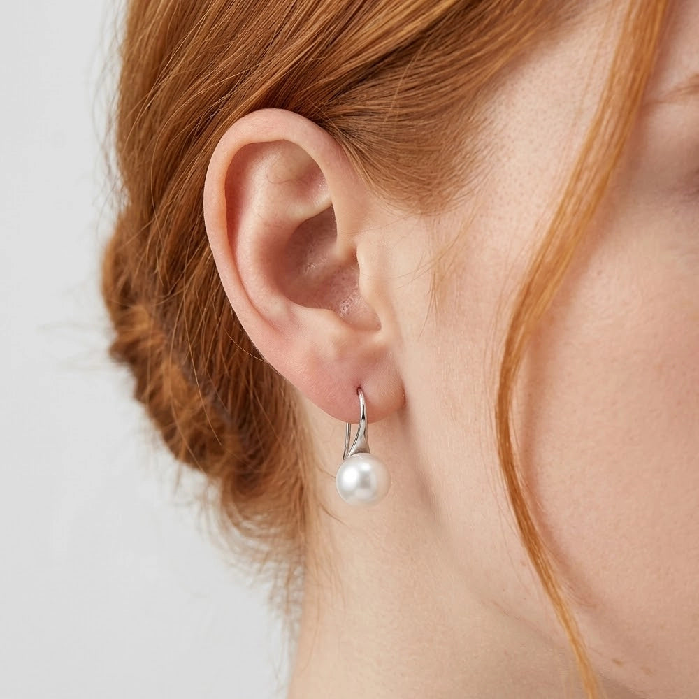 Pearl Drop – Droppformade pärlörhängen