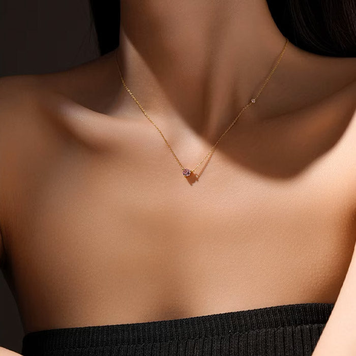 River - Halsband med sten i olika färger