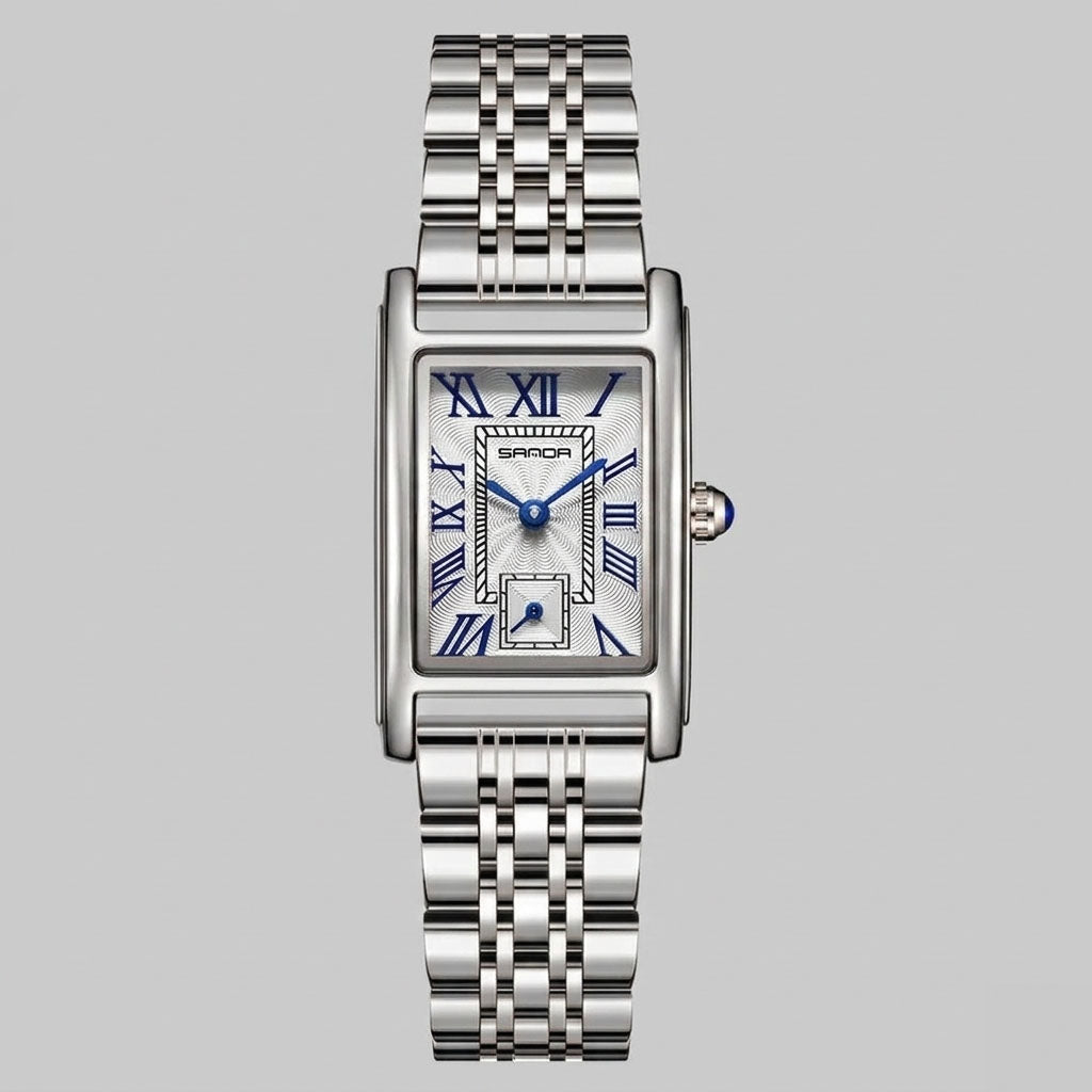 Roma - Klocka med rektangulär urtavla