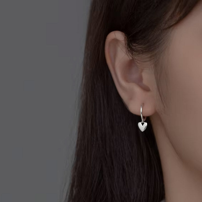 Romantica - Hoops med hängande hjärta