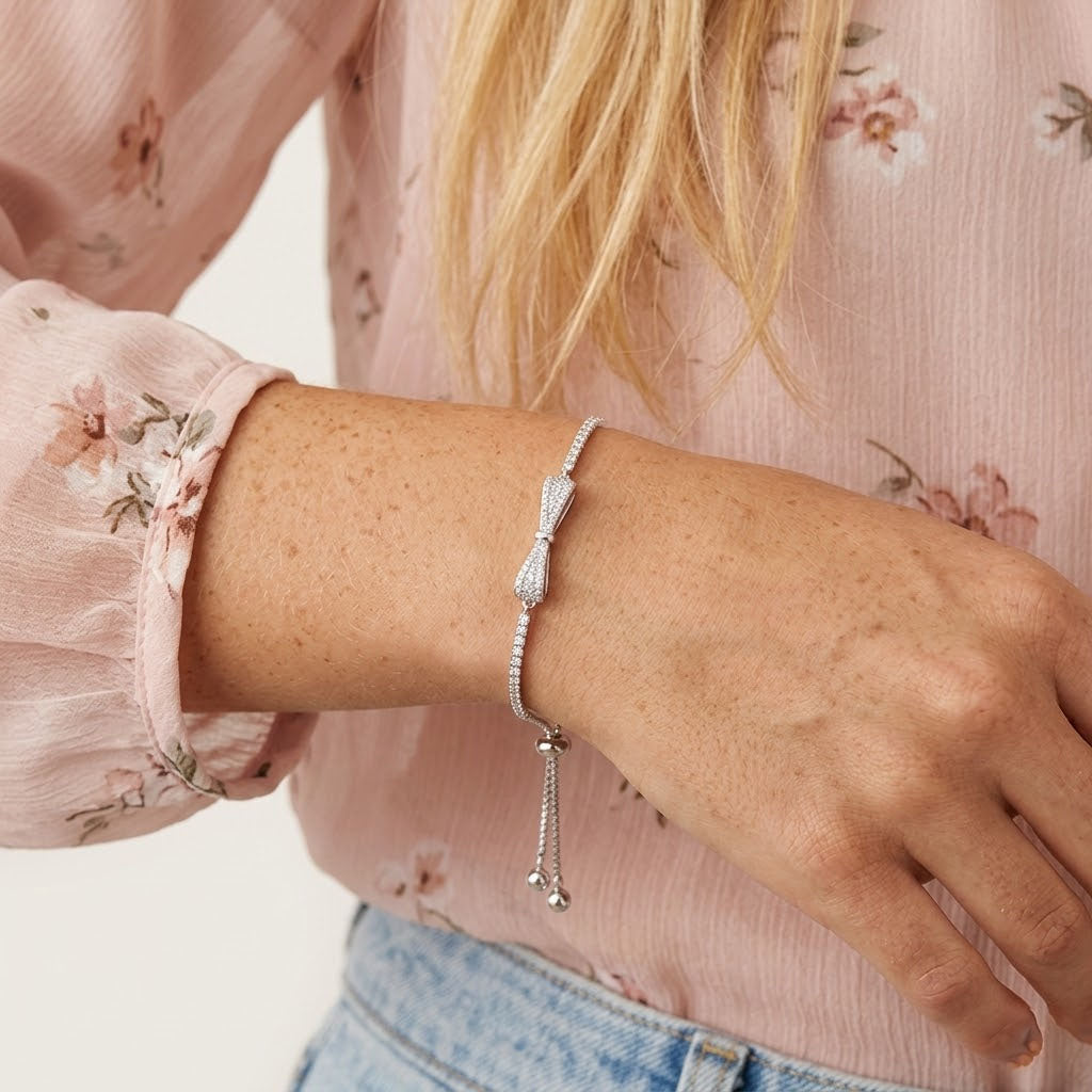 Rose - Armband med rosettmotiv
