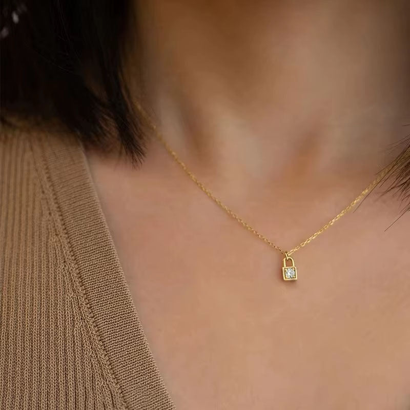 Seren Lock - Halsband med hänglås