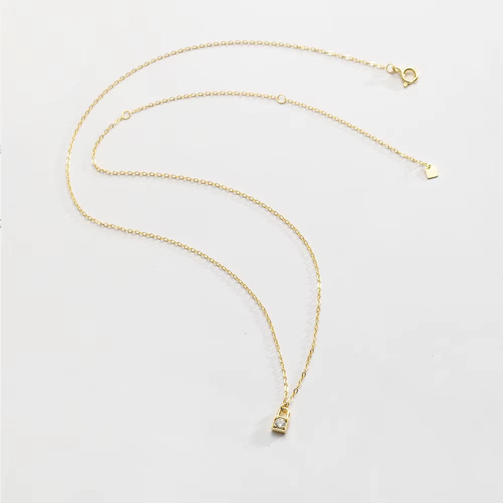 Seren Lock - Halsband med hänglås