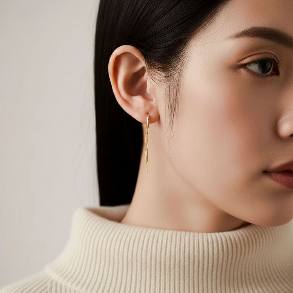 Shimmer Strings - Vackra tasselörhängen