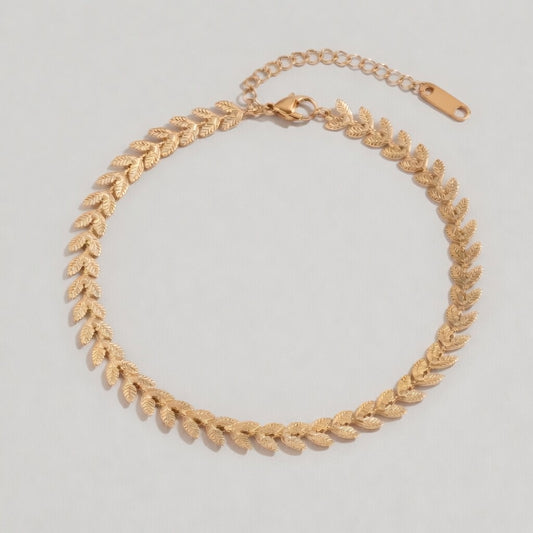 Madeline - Fotlänk med sammanlänkade löv