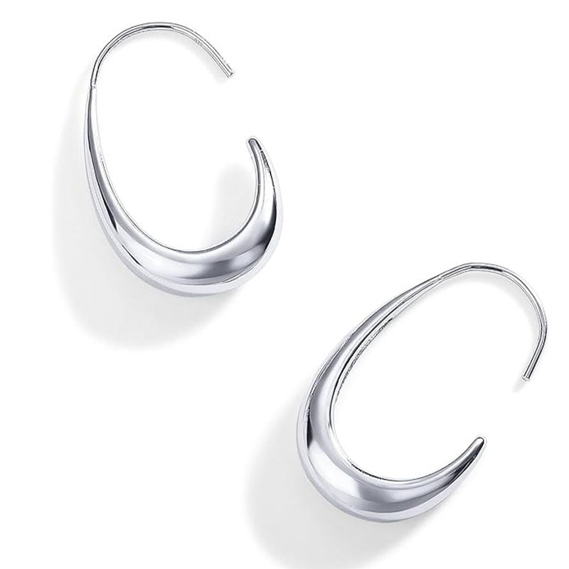 Simplicity - Trendigt J-formade örhängen