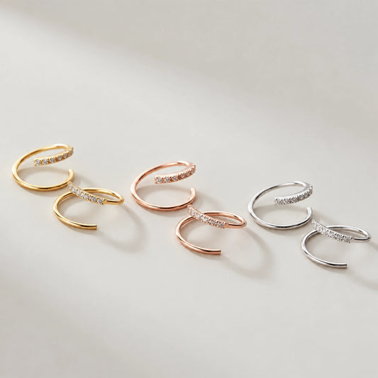 Twiggy – Örhängen med unik twistdesign
