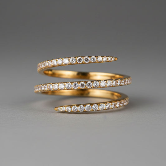 Virella - Spirlformad ring