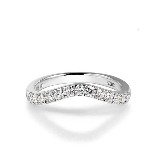 Viva - Exklusiv ring med moissanitstenar