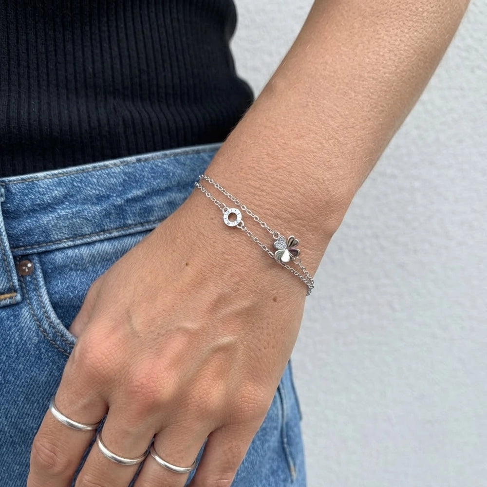 Wishleaf – Armband med fyrklöver